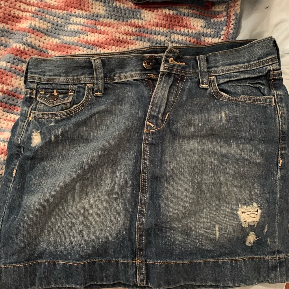Denim skirt